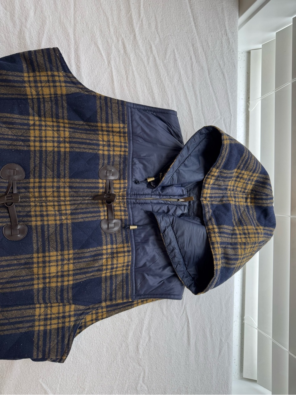 Pendleton Navy Quilted Jacket Interior Label - Picture 2 of 12